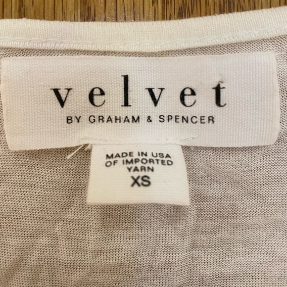 Velvet by Graham and Spencer Chiffon and Cotton Tank - Picture 2 of 3